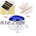 Hair Removal Hot Wax Warmer Waxing Kit Wax Melts + 100g Hard Wax Beans + 5 Wax Applicator Sticks   